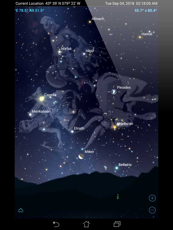 SkySafari 6 on ANDROID with Telescope Control